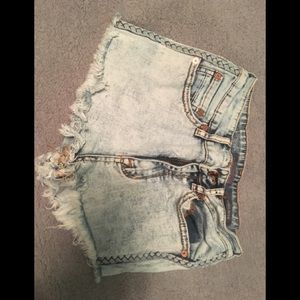 Jean shorts